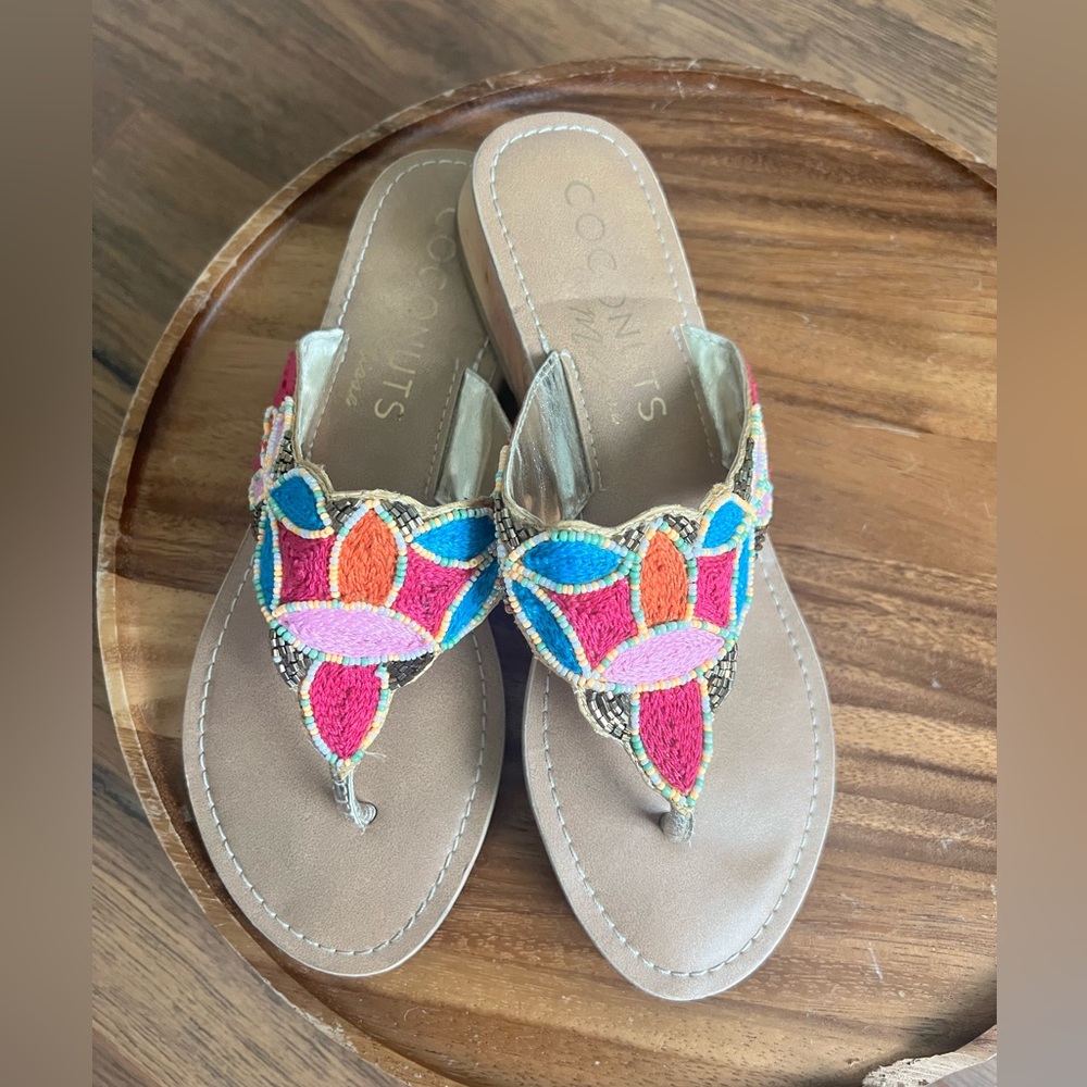 Coconuts‎ by Matisse Bead Embellished Sandal 7M